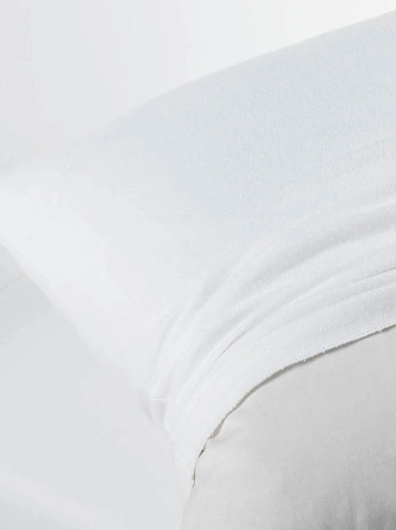 Protezione del cuscino in pile 100% cotone Bianco - Kiabi