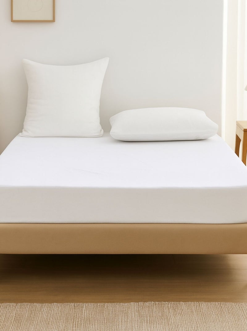 Protezioni impermeabili per materassi con faccia in spugna antiacaro Bianco - Kiabi