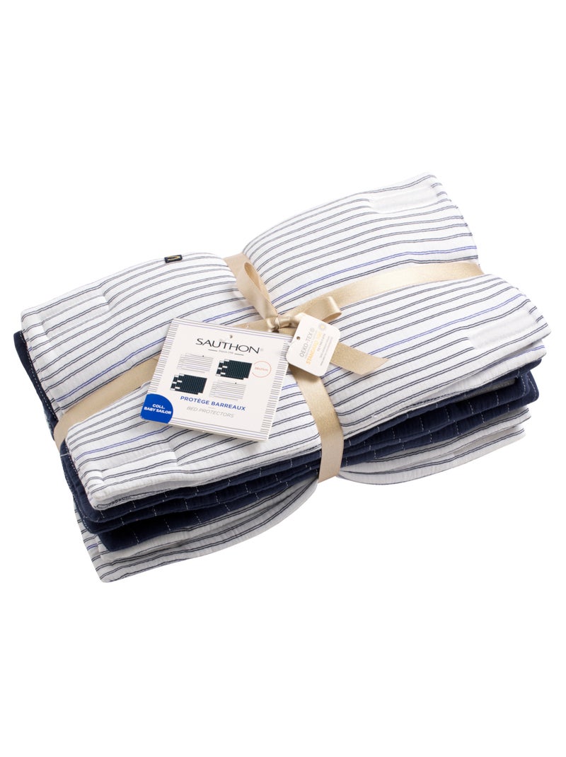 Protezioni per sponde del letto in - SAUTHON Blu Bianco - Kiabi