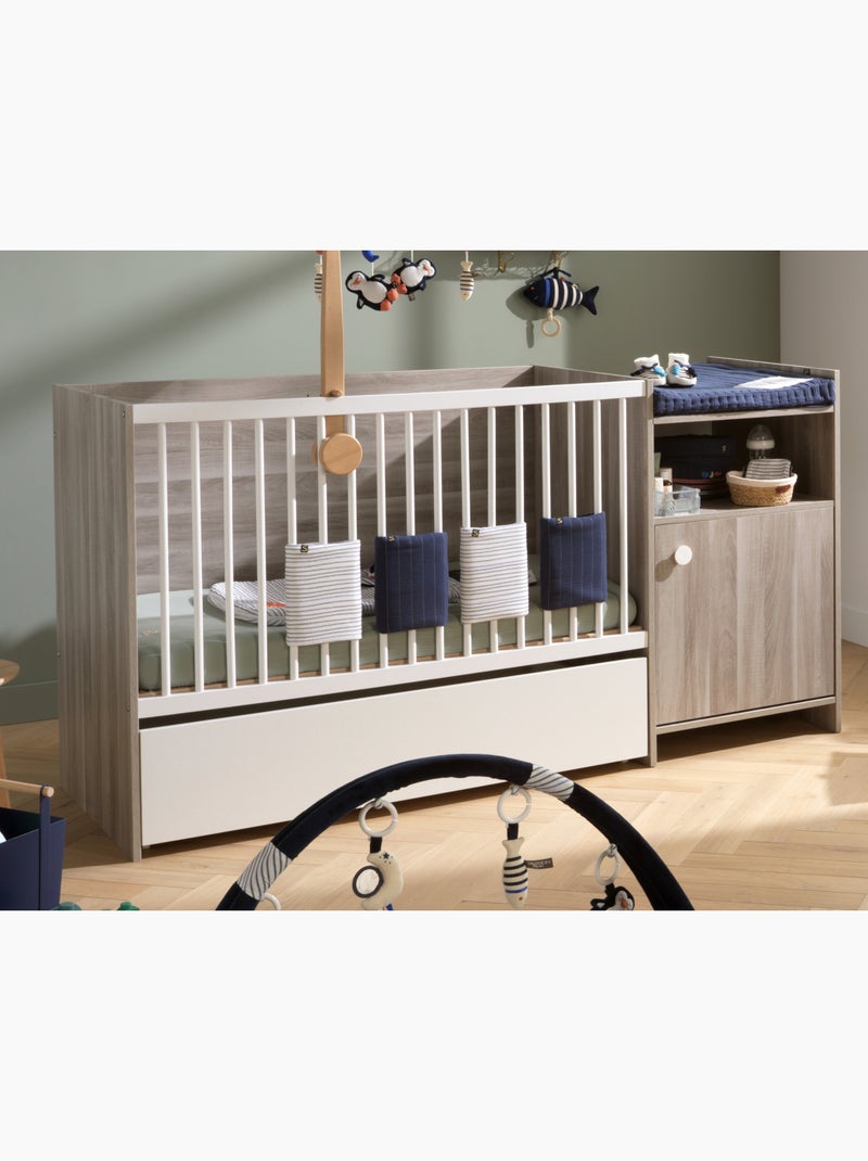 Protezioni per sponde del letto in - SAUTHON Blu Bianco - Kiabi