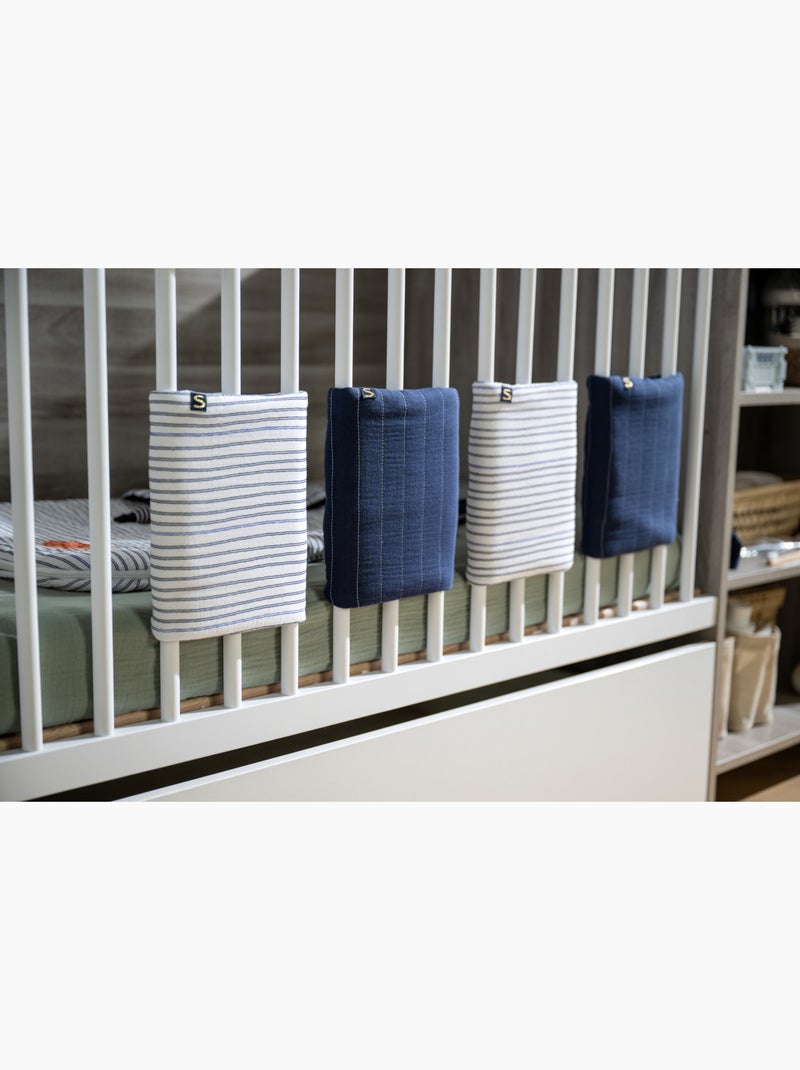 Protezioni per sponde del letto in - SAUTHON Blu Bianco - Kiabi