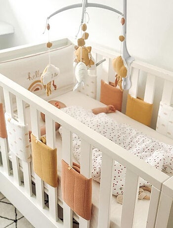 Protezioni per sponde del letto in cotone 38x21 - SAUTHON