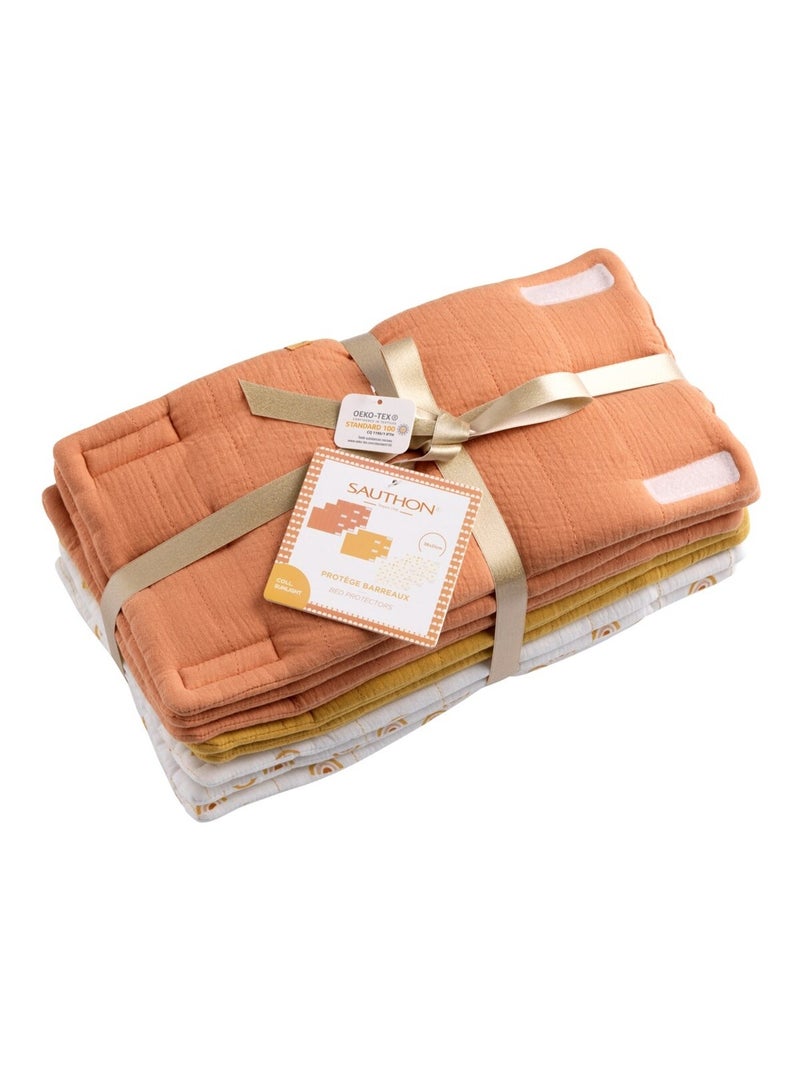 Protezioni per sponde del letto in cotone  38x21 - SAUTHON Giallo senape - Kiabi