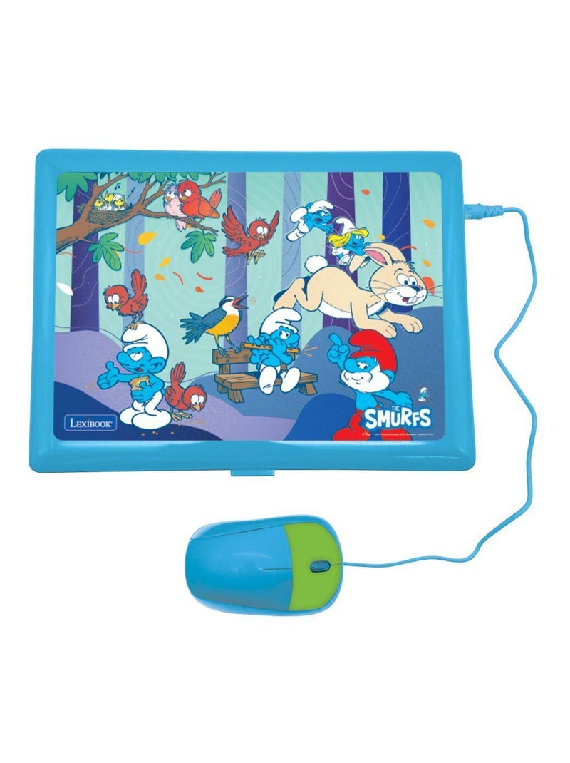 Puffi Portatile didattico bilingue con 124 attività (EN/FR) Blu - Kiabi