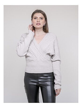 Pull cache-cœur KEBIRA