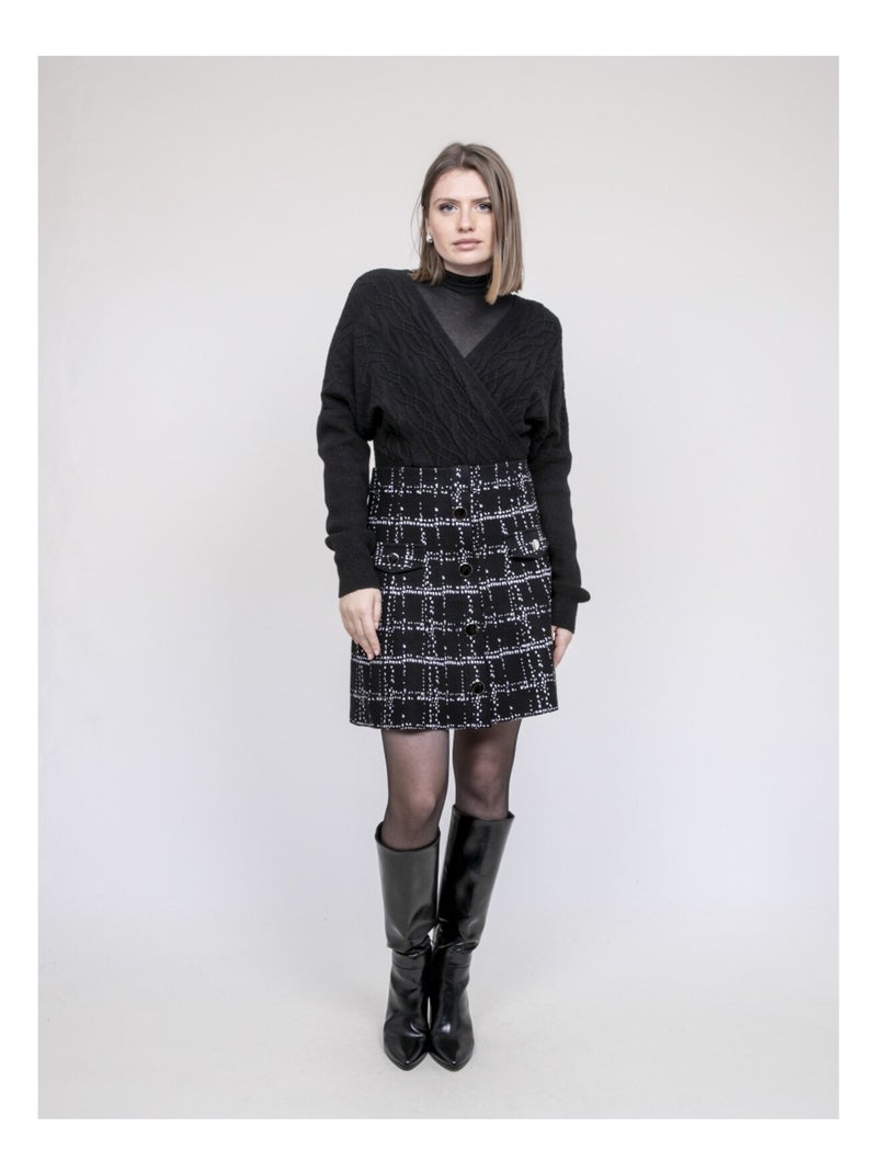 Pull cache-cœur KEBIRA Nero - Kiabi