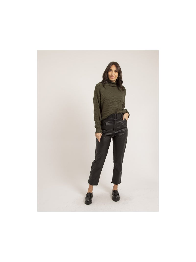 Pull col montant KIANTY Cachi - Kiabi