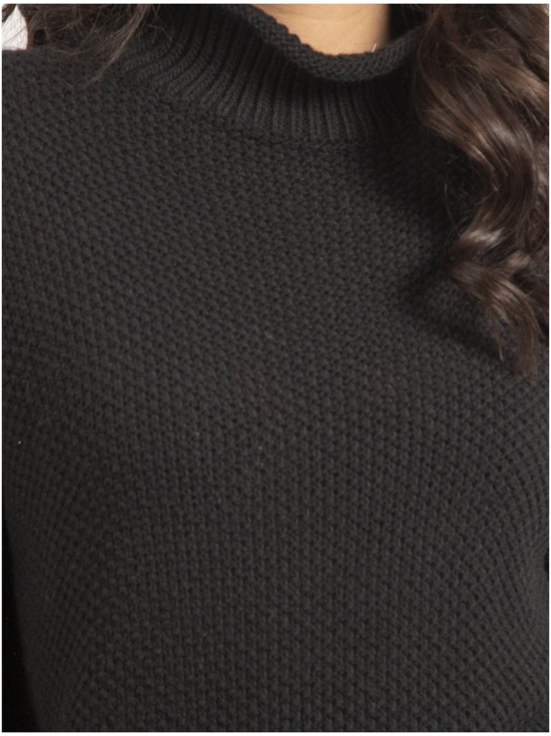 Pull col montant KIANTY Nero - Kiabi
