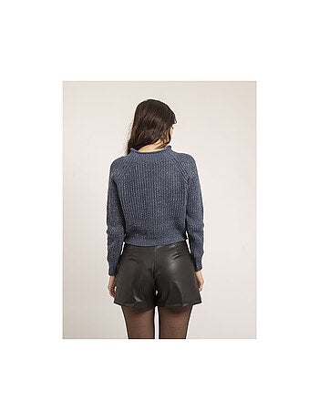Pull col montant lurex KAMPALA