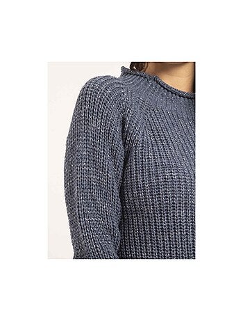 Pull col montant lurex KAMPALA