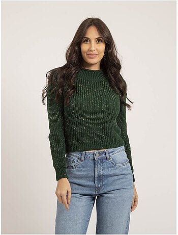Pull col montant lurex KAMPALA