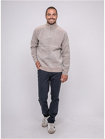 Pull col montant zippé LANGUR