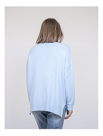 Pull col roulé a sequins KARLINE