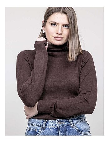 Pull col roulé KANTARA