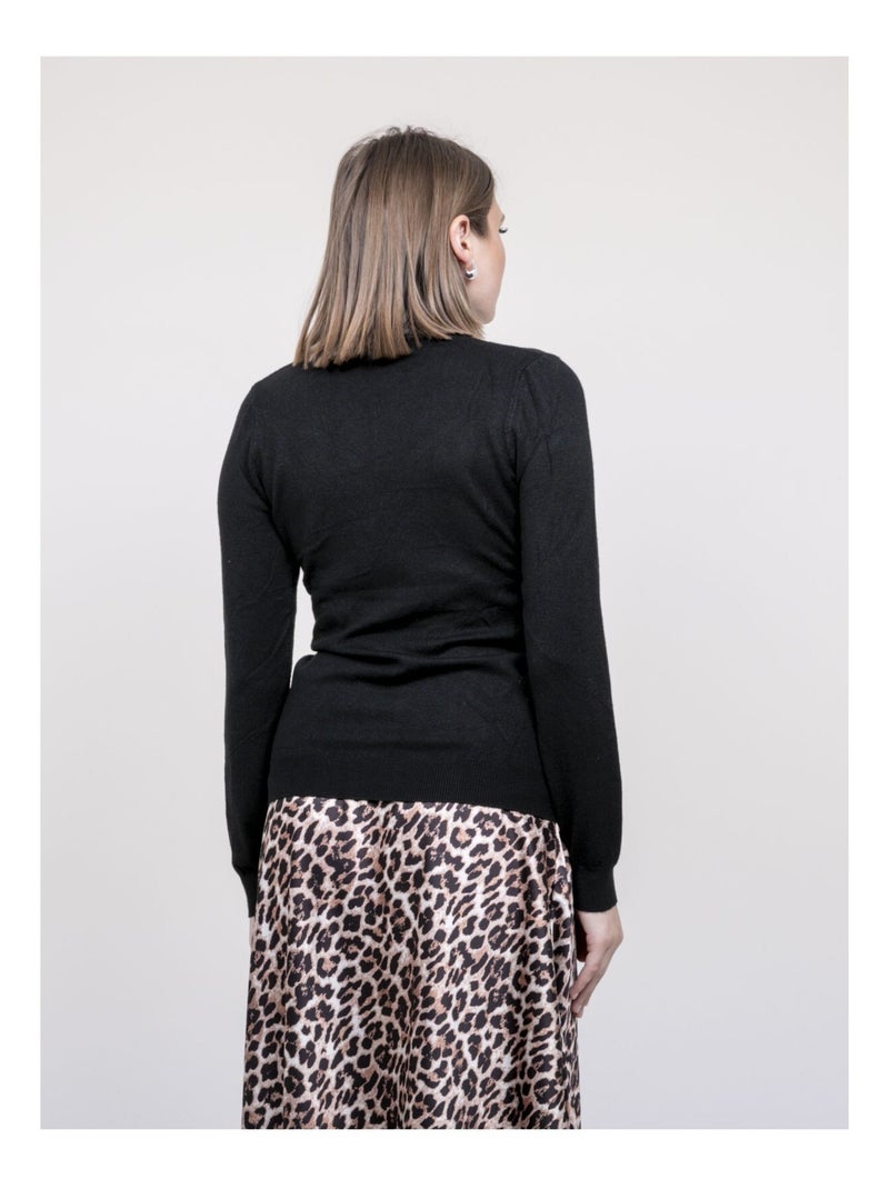 Pull col roulé KANTARA Nero - Kiabi
