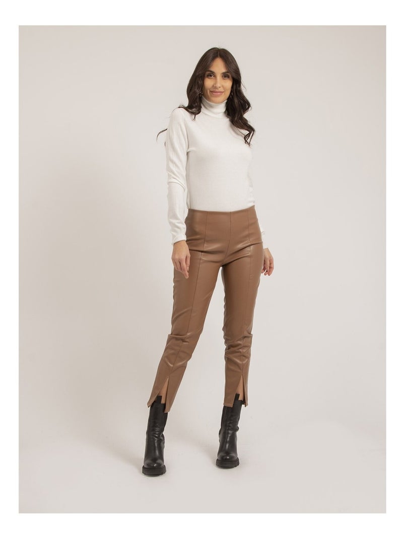 Pull col roulé KOBINA Bianco - Kiabi