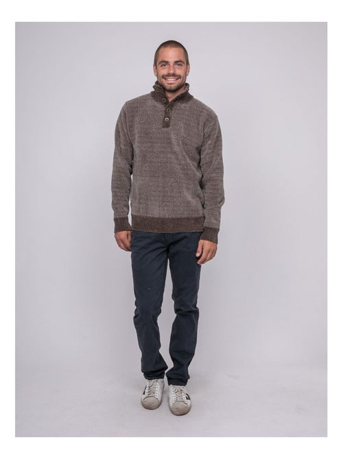Pull colletto abbottonato LITUDO - Kiabi