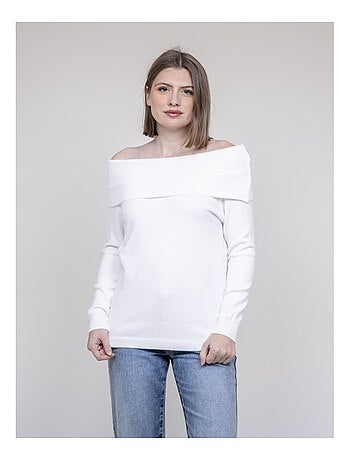 Pull colletto bardot KATARINA
