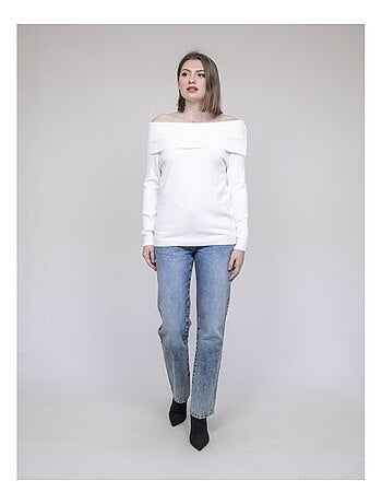 Pull colletto bardot KATARINA