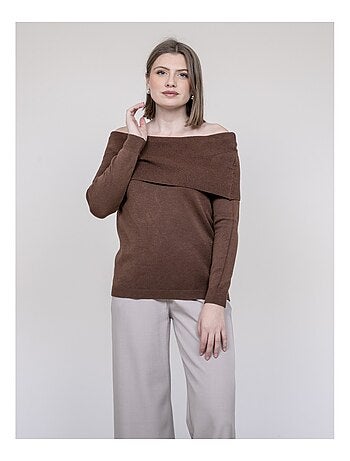 Pull colletto bardot KATARINA