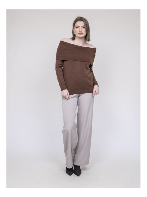 Pull colletto bardot KATARINA - Kiabi