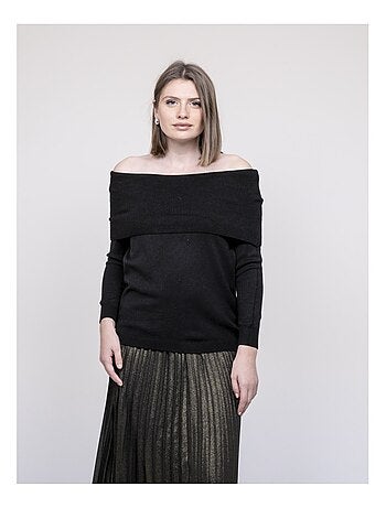 Pull colletto bardot KATARINA