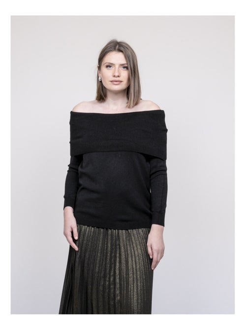Pull colletto bardot KATARINA - Kiabi