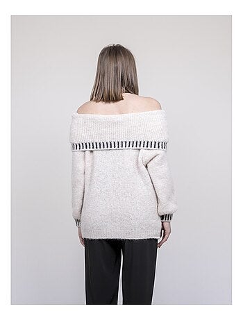 Pull colletto bardot KERVELLA
