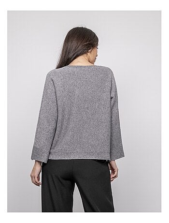 Pull collo a barca con strass KAJU