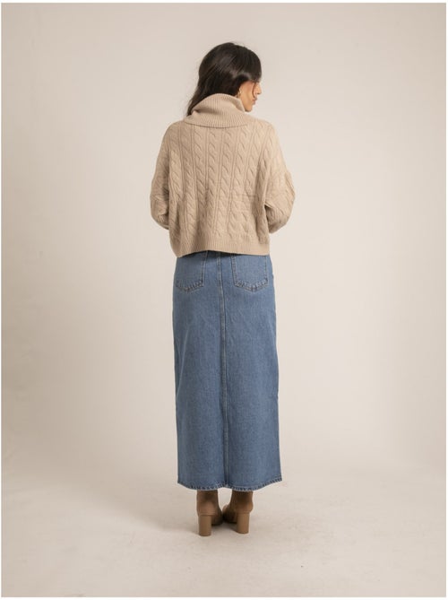 Pull collo alto KALORE - Kiabi