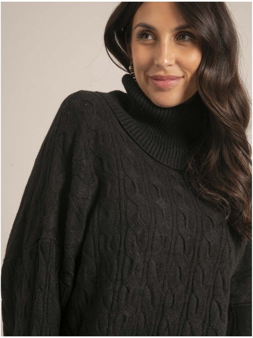 Pull collo alto KALORE - Kiabi