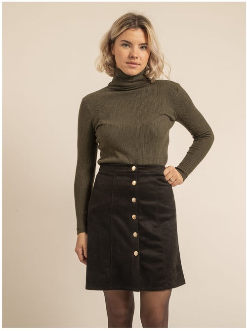 Pull collo alto texturizzato KILANIE - Kiabi Pull collo alto texturizzato KILANIE - Kiabi