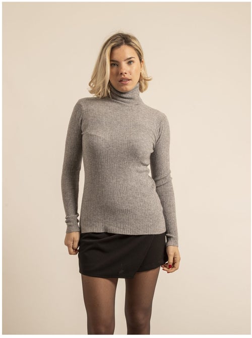 Pull collo alto texturizzato KILANIE - Kiabi