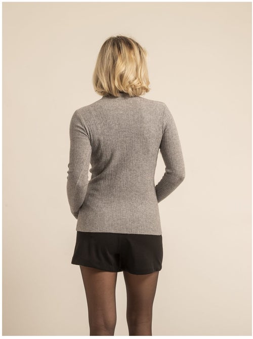 Pull collo alto texturizzato KILANIE - Kiabi