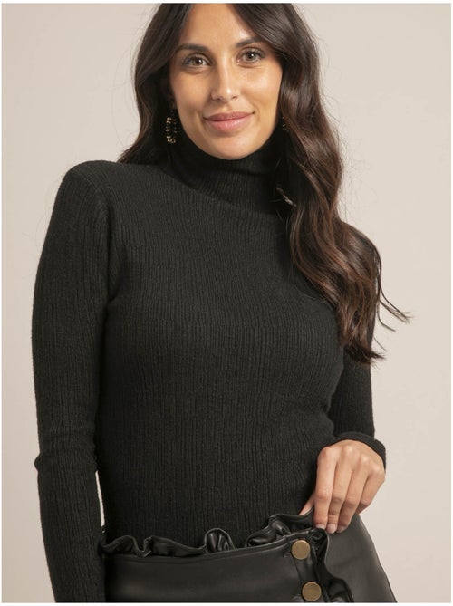 Pull collo alto texturizzato KILANIE - Kiabi