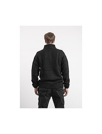 Pull collo con zip LOGIPAL