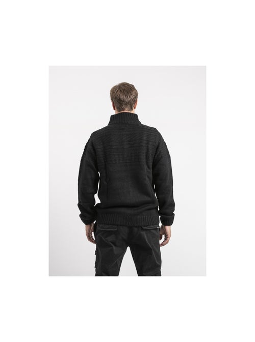 Pull collo con zip LOGIPAL - Kiabi