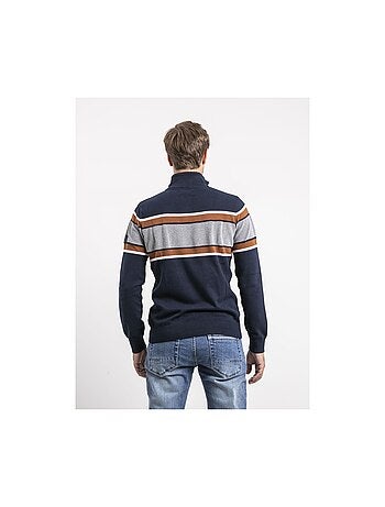 Pull collo con zip LOGONAL