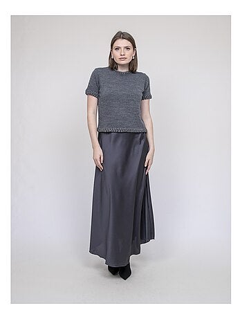 Pull con dettagli intrecciati KERMELA
