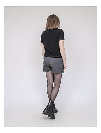 Pull con dettagli intrecciati KERMELA
