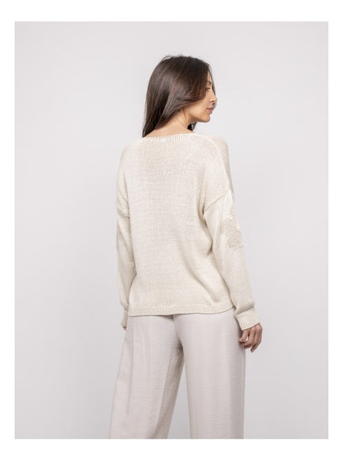 Pull con motivi lurex KALYSSA - Kiabi Pull con motivi lurex KALYSSA - Kiabi