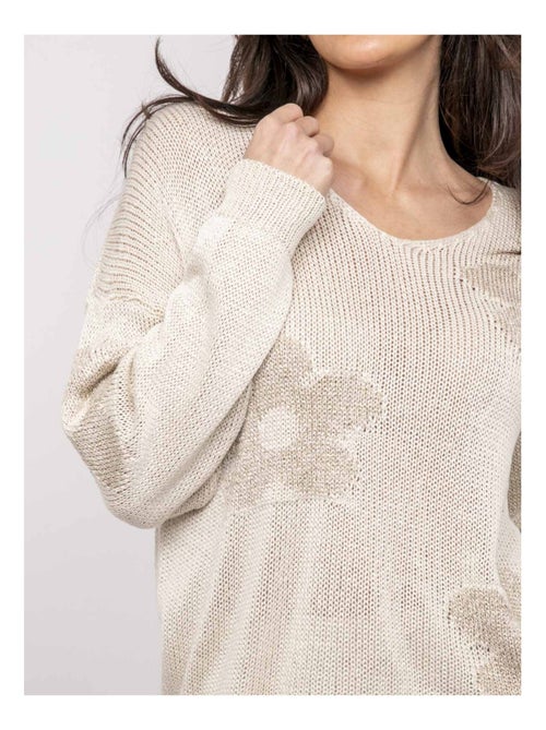 Pull con motivi lurex KALYSSA - Kiabi Pull con motivi lurex KALYSSA - Kiabi