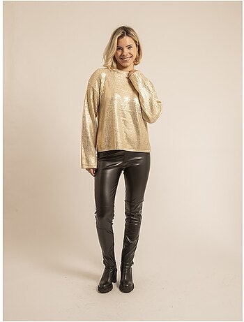 Pull effetto metallizzato KETURA