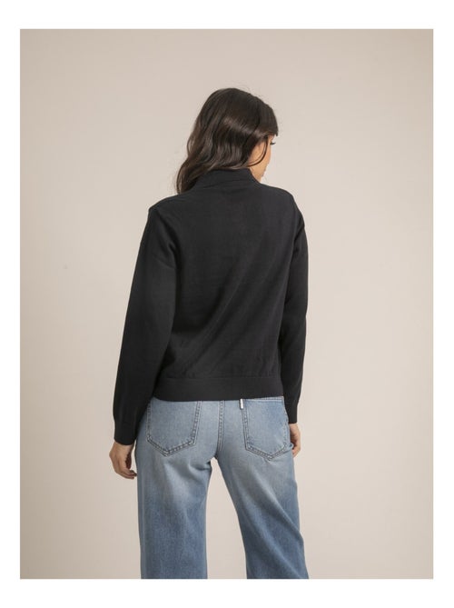 Pull fine col polo KONOR - Kiabi