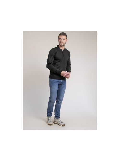 Pull fine collo con zip LENOWILEM - Kiabi