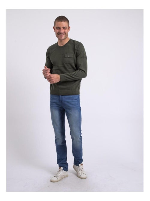 Pull fine girocollo AMARTIN - Kiabi