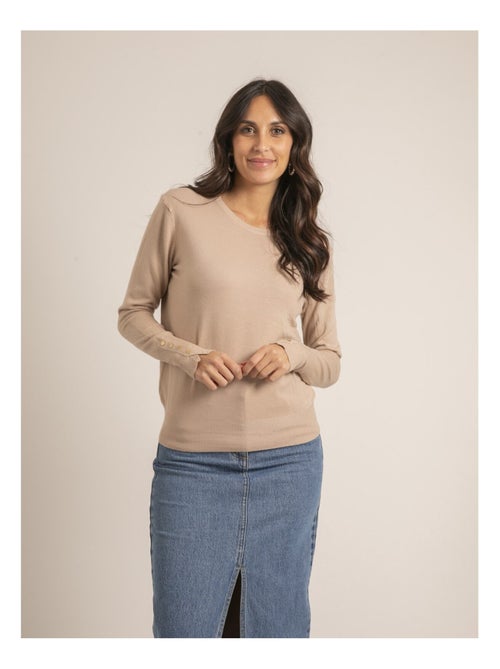 Pull fine girocollo KETALIA - Kiabi