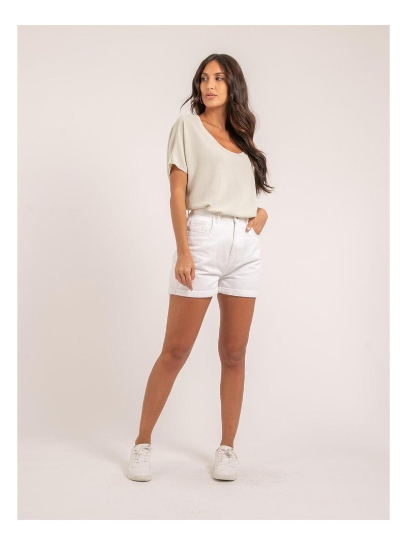 Pull fine KARINI Beige - Kiabi