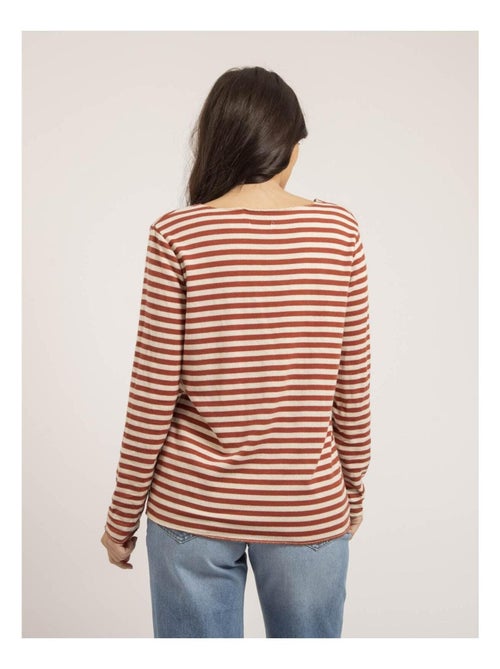 Pull fine rayures KEMILE - Kiabi