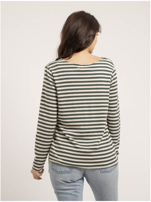 Pull fine rayures KEMILE - Kiabi